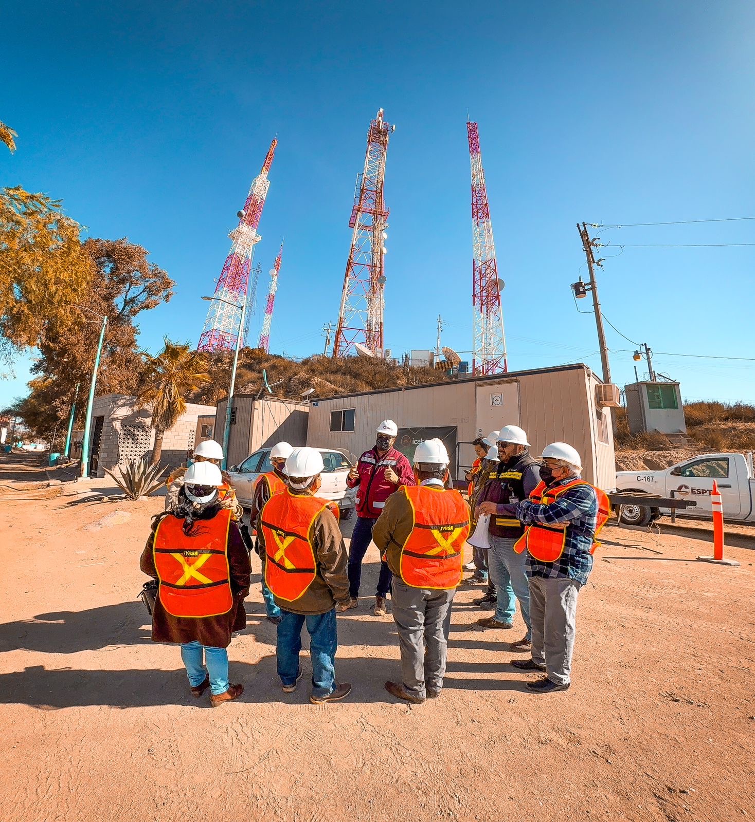 REALIZA CESPTE RECORRIDO DE AVANCES DE OBRA DE MODERNIZACIÓN Y AMPLIACIÓN DE LA PLANTA POTABILIZADORA LA NOPALERA JUNTO A GRUPO MADRUGADORES