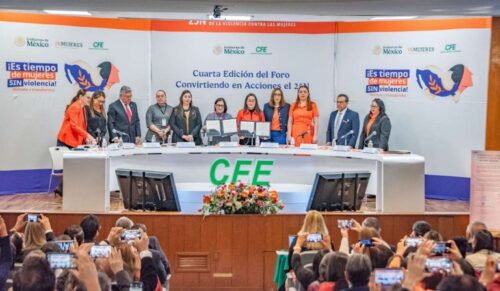 “ES TIEMPO DE MUJERES” LA CFE REAFIRMA SU COMPROMISO PARA LOGRAR UN ENTORNO LABORAL SIN VIOLENCIA EN EL 25N