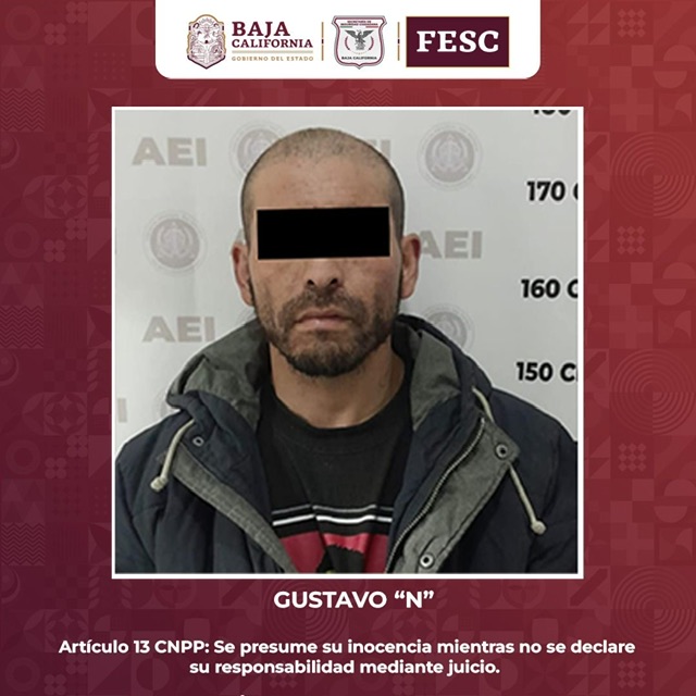 DETIENEN A PRESUNTO DELICUENTE ACUSADO DE SECUESTRO AGRAVADO Y HOMICIDIO
