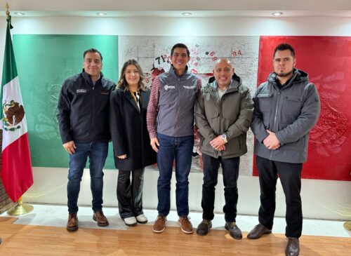SOSTIENE REUNIÓN PRESIDENTE DE COPRETEC CON ALCALDE DE TECATE