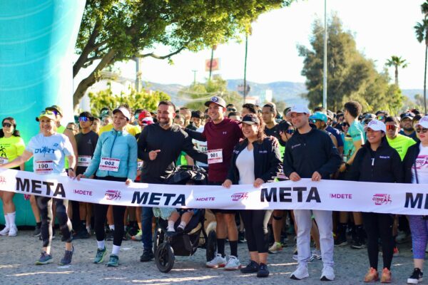 EXITOSA PRIMERA CARRERA DEL SERIAL ATLÉTICO “CORRE AL 100” DEL IMDETE REÚNE A CASI 700 CORREDORES EN TECATE