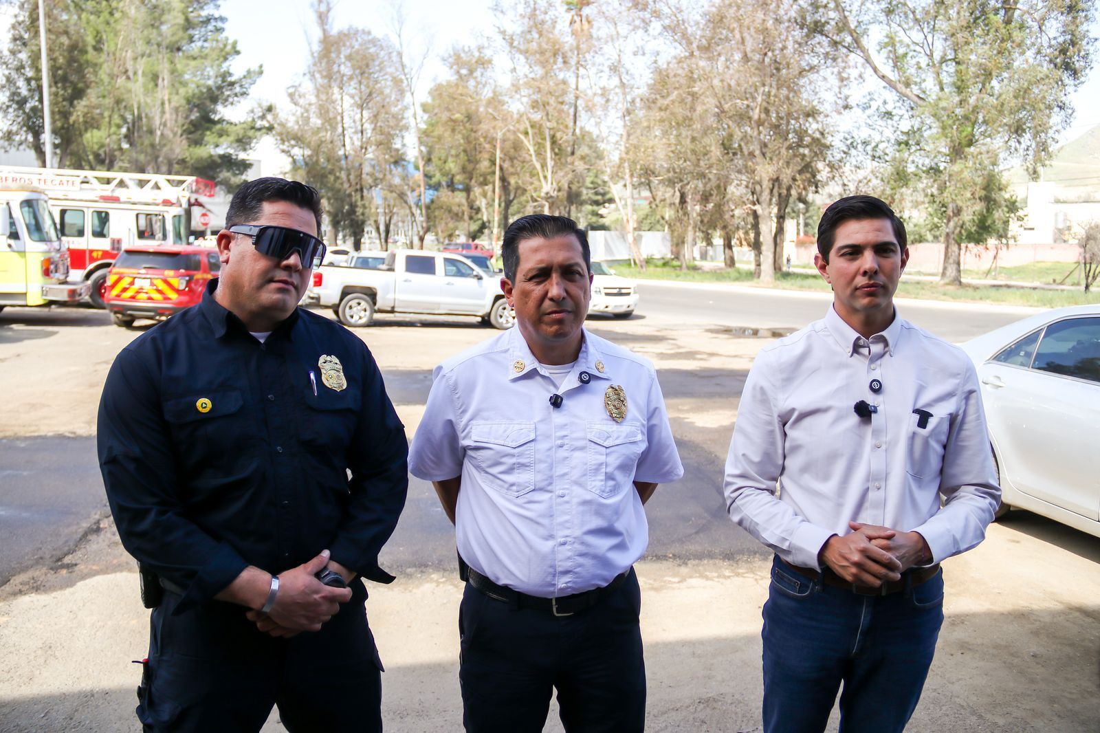 INAUGURAN TRABAJOS DE REHABILITACIÓN EN LA ESTACIÓN DE BOMBEROS DE TECATE