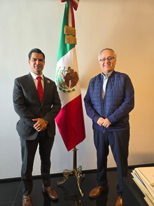 BETO VALLE Y GUSTAVO SÁNCHEZ SE REÚNEN EN EL SENADO Y ACUERDAN AGENDA COMÚN POR BAJA CALIFORNIA