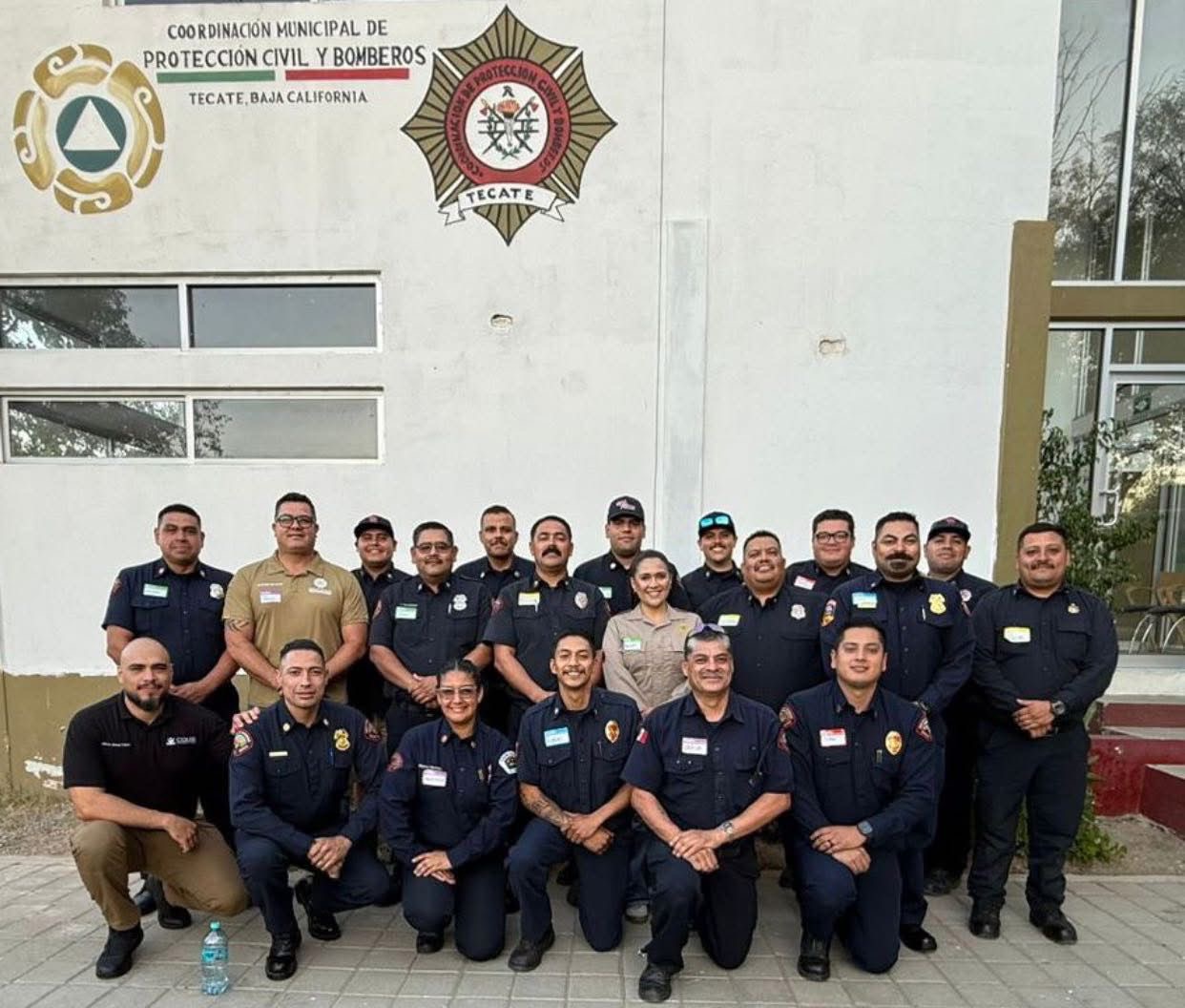 GOBIERNO DE TECATE FORTALECE CAPACITACIÓN DEL PERSONAL DE BOMBEROS