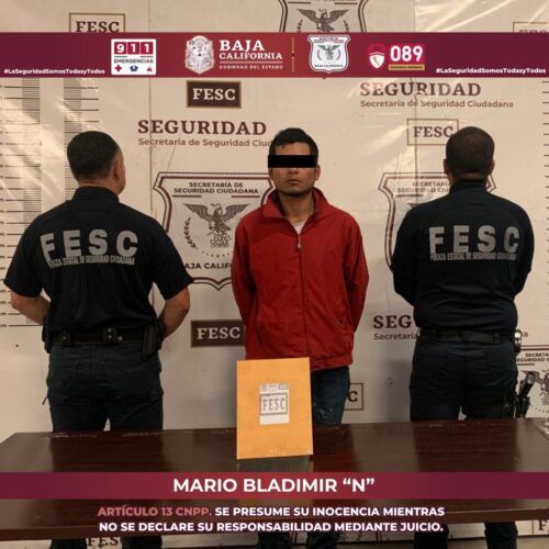 ESCUADRÓN VIOLETA DETIENE A DOS AGRESORES Y SALVA A DOS MUJERES DE VIOLENCIA EXTREMA EN TIJUANA