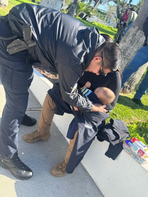 RESCATAN A MENOR EN SITUACIÓN DE RIESGO EN TIJUANA