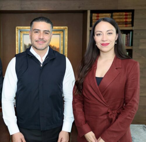 JULIETA RAMÍREZ Y OMAR GARCÍA HARFUCH BÚSCAN FORTALECER ESTRATEGIA DE SEGURDIAD EN BC