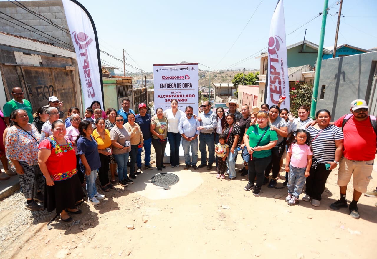 ATIENDE GOBIERNO DE MARINA DEL PILAR A COMUNIDADES PRIORITARIAS CON ALCANTARILLADO COMO PARTE DE LA ESTRATEGIA CORAZONES