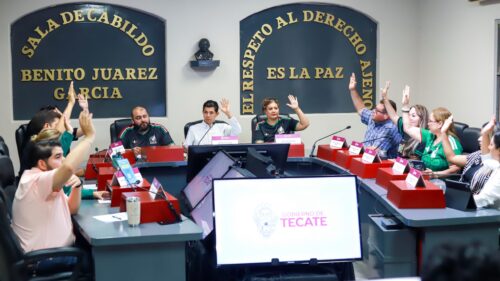 ROMÁN COTA IMPULSA SANEAMIENTO FINANCIERO HISTÓRICO PARA TECATE