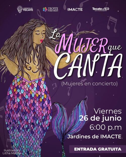 INVITAN A CONCIERTO “LA MUJER QUE CANTA” EN IMACTE