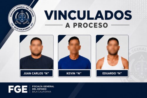 VINCULAN A PROCESO A DOS POLICÍAS ACTIVOS Y UN EX AGENTE EN MEXICALI