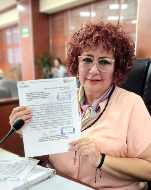 DIP. MAYTHÉ MÉNDEZ EXHORTA AL AYUNTAMIENTO DE TECATE IMPLEMENTE ACCIONES EN RECAUDACIÓN DEL PREDIAL