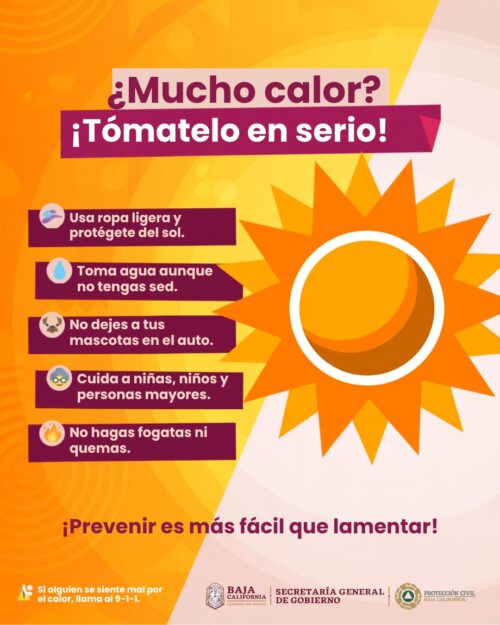 ALERTAN POR INCREMENTO DE TEMPERATURAS Y RIESGO DE INCENDIOS EN LA ENTIDAD