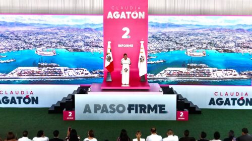 DESTACA CLAUDIA AGATÓN CUMPLIMIENTO DEL 88% DE METAS EN SU SEGUNDO AÑO DE GOBIERNO