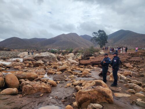 REPORTAR SEGUNDO CASO DE DESAPARICIÓN DE UNA FAMILIA POR LLUVIAS EN ENSENADA