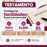 AMPLÍAN DURANTE OCTUBRE LOS BENEFICIOS DEL “MES DEL TESTAMENTO”