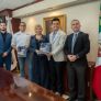 PRESIDENTE DEL CONGRESO ELIGIO VALENCIA LÓPEZ RECIBE INFORME DE LA FISCALÍA GENERAL DE BC