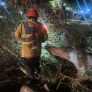 ATIENDEN BOMBEROS Y PROTECCION CIVIL 89 REPORTES POR VIENTOS DE SANTA ANA